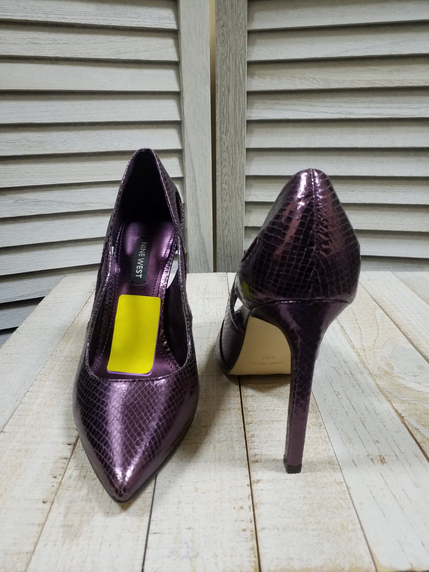 Sandals Heels Stiletto By Nine West Size: 6.5