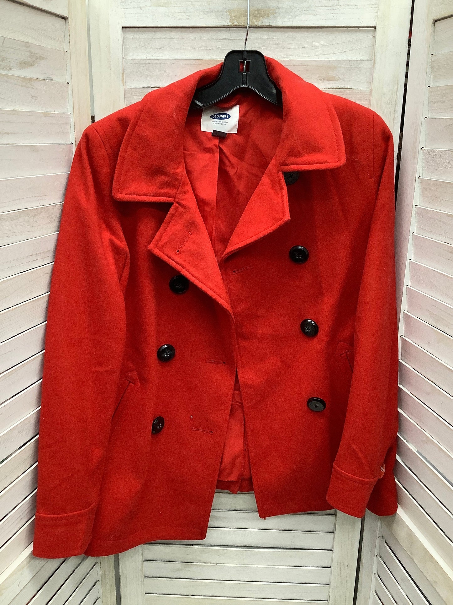 Coat Trenchcoat By Old Navy Size: S