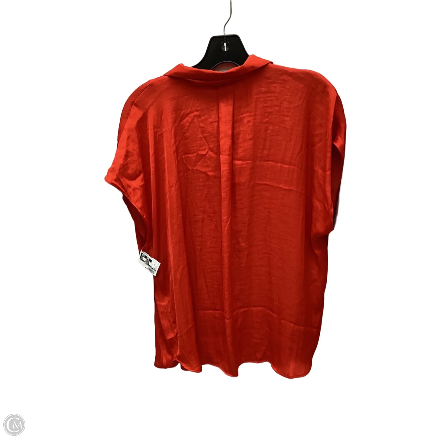 Top Short Sleeve Basic By Nine West In Red, Size: Xl