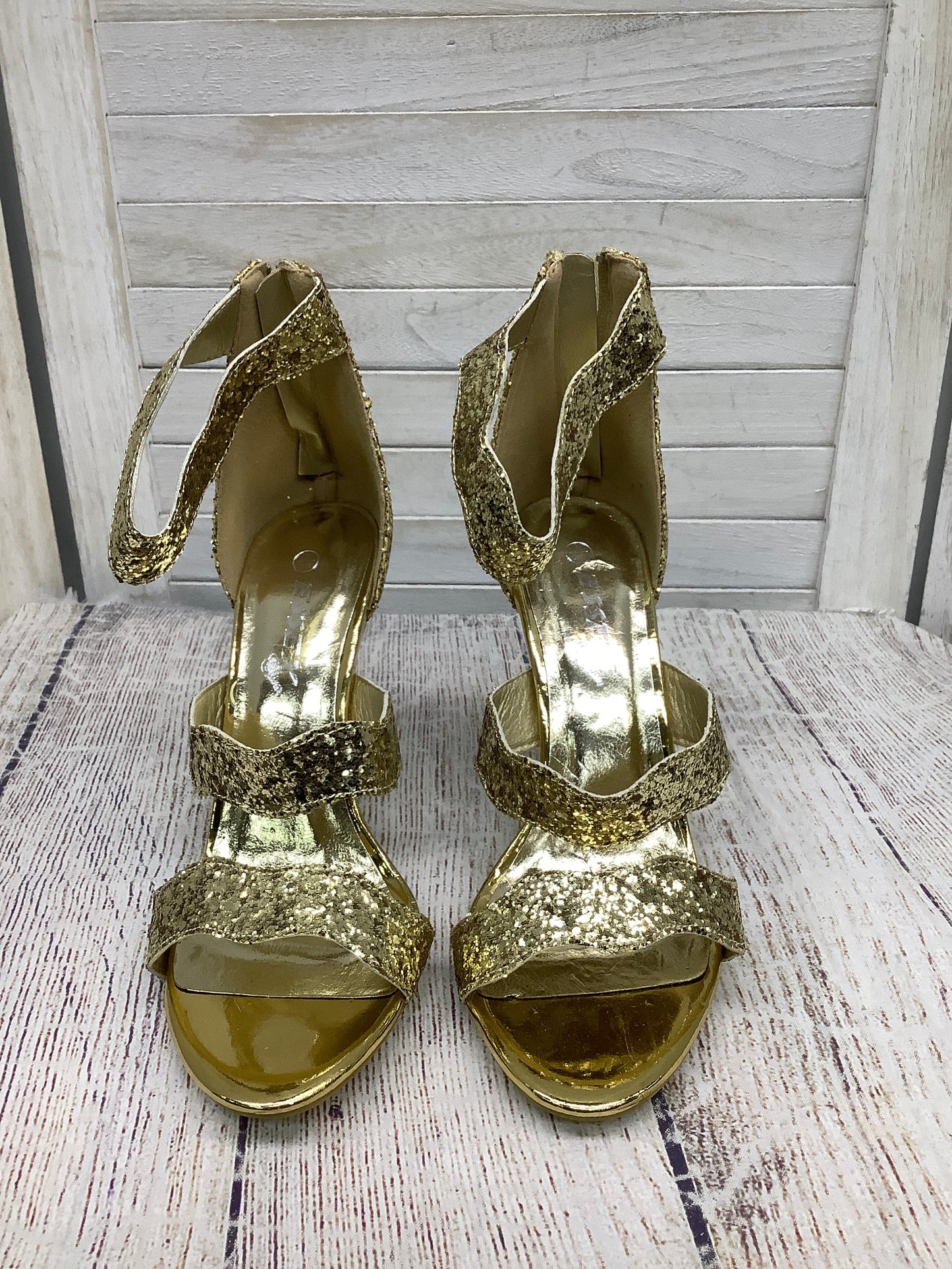 Sandals Heels Stiletto By Clothes Mentor Size: 8