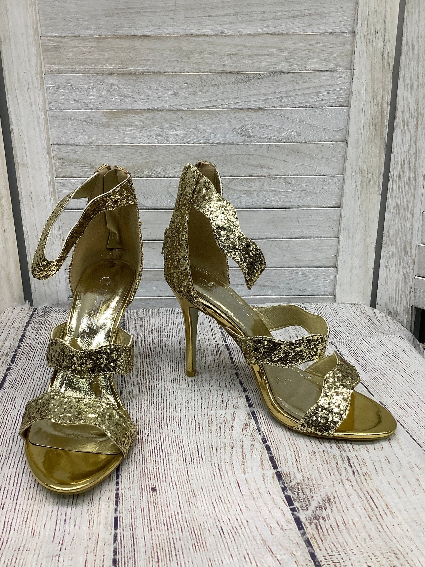 Sandals Heels Stiletto By Clothes Mentor Size: 8