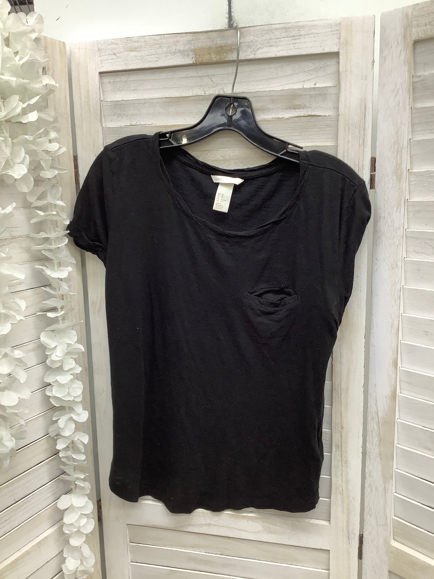 Top Short Sleeve Basic By H&m Size: Xs