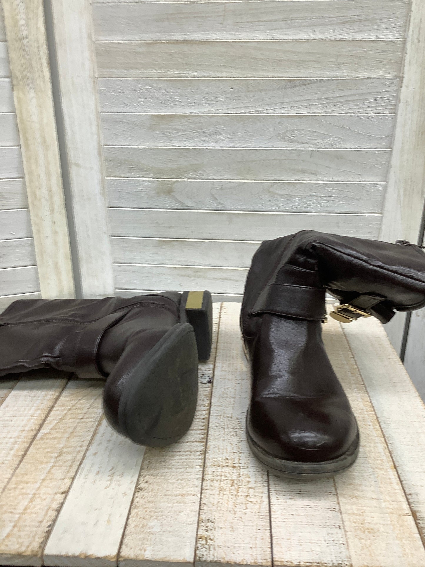 Boots Ankle Heels By Nicole Size: 7