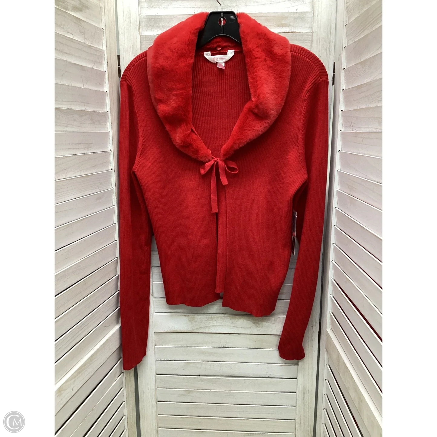 Cardigan By No Boundaries In Red, Size: Xxxl