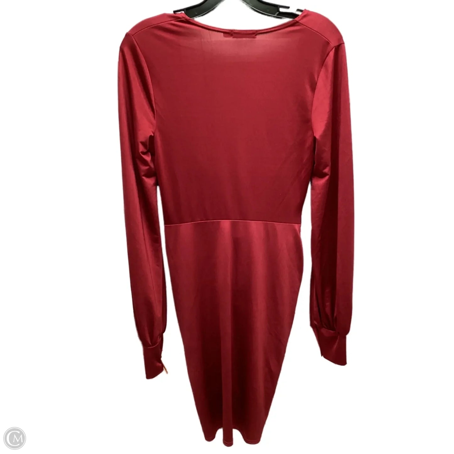 Dress Party Midi By Boohoo Boutique In Red, Size: 4
