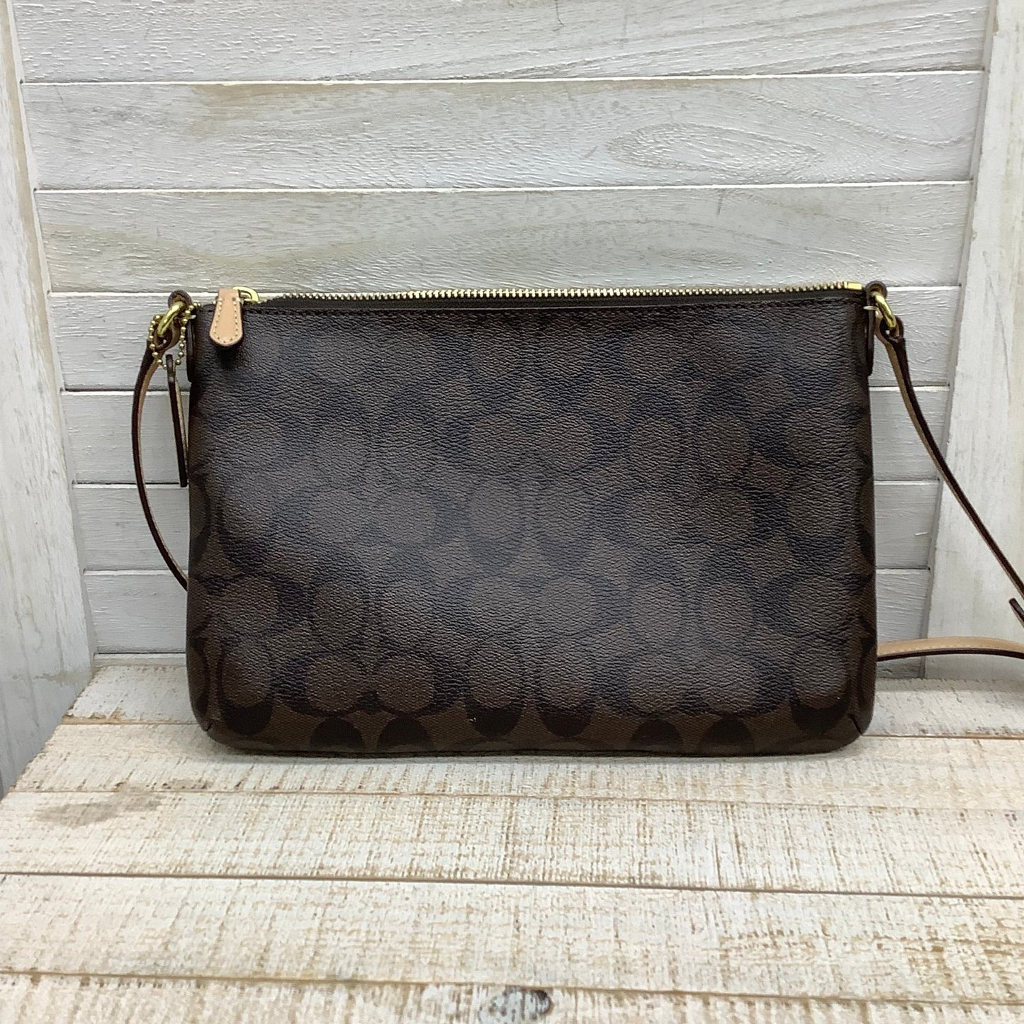 Crossbody Designer By Coach Size: Small
