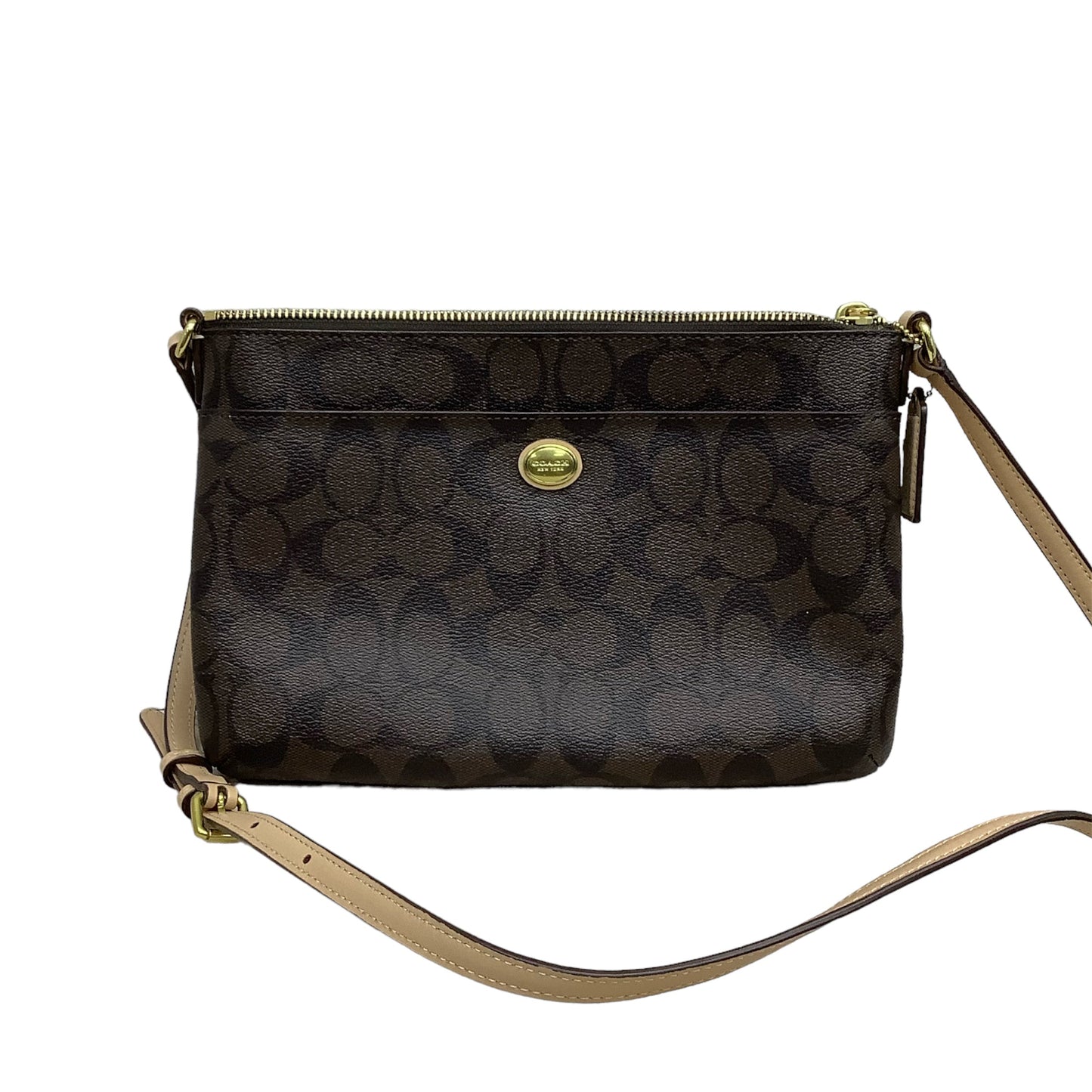 Crossbody Designer By Coach Size: Small