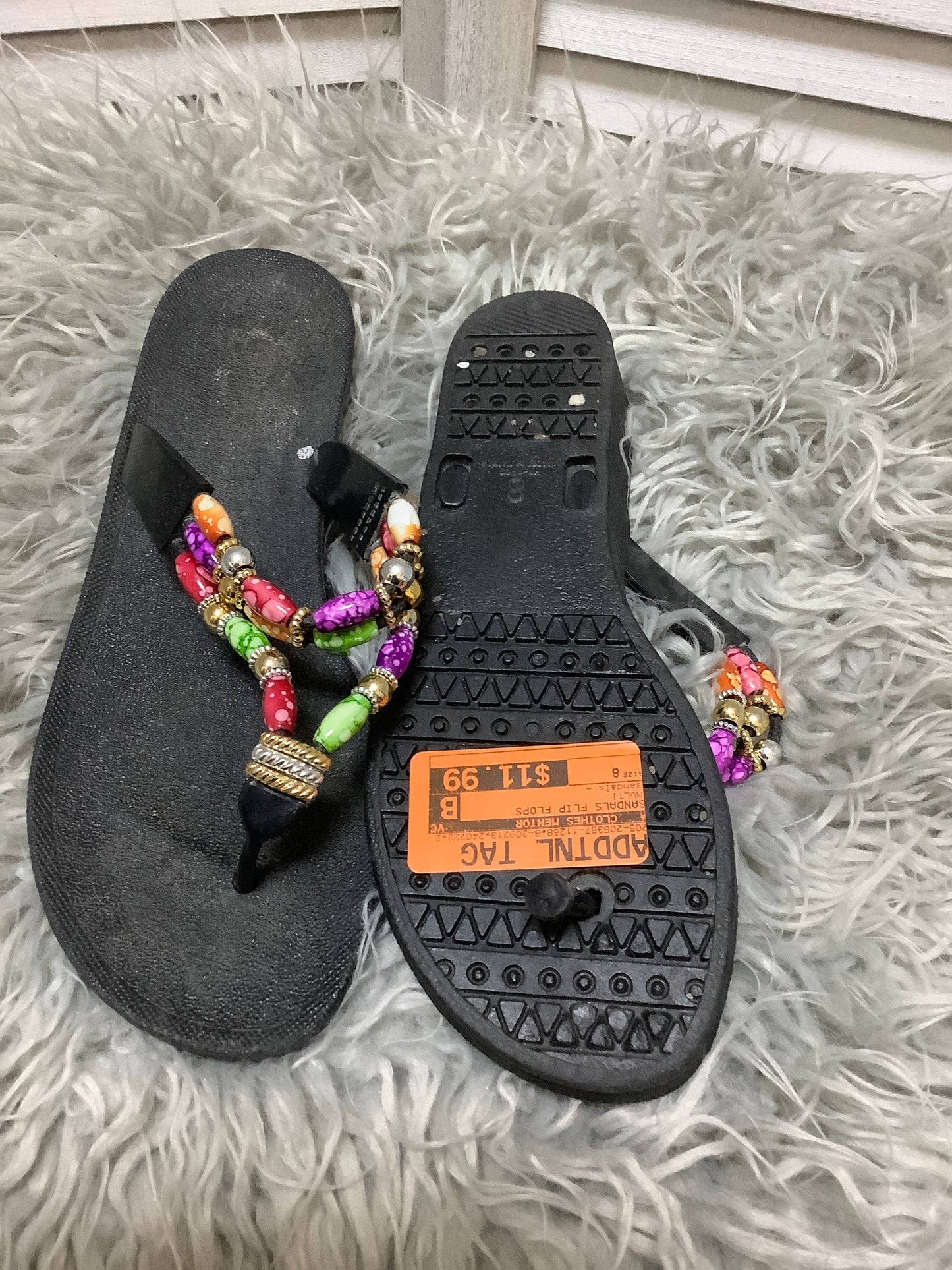 Sandals Flip Flops By Clothes Mentor Size: 8
