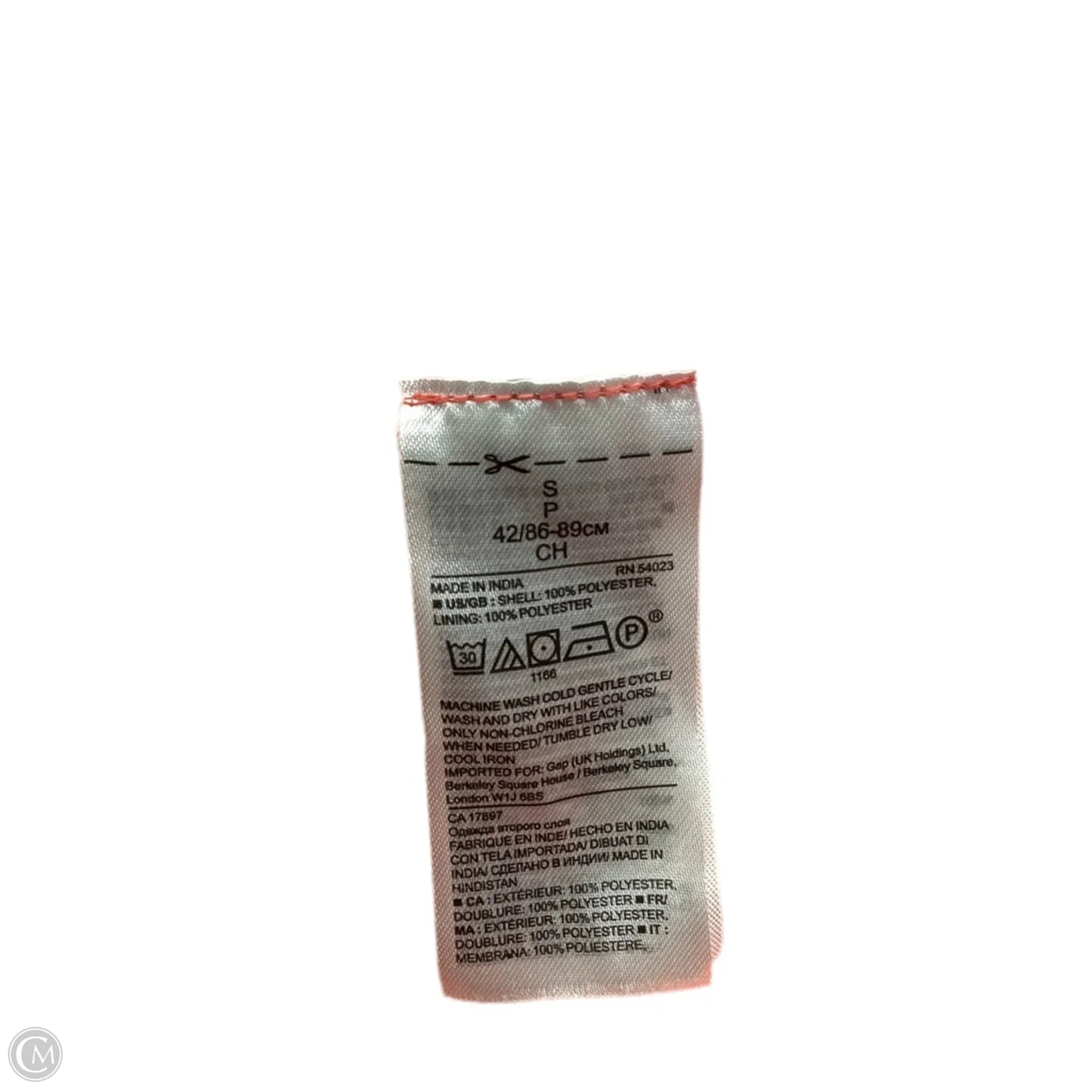 Dress Casual Short By Banana Republic In Peach, Size: S