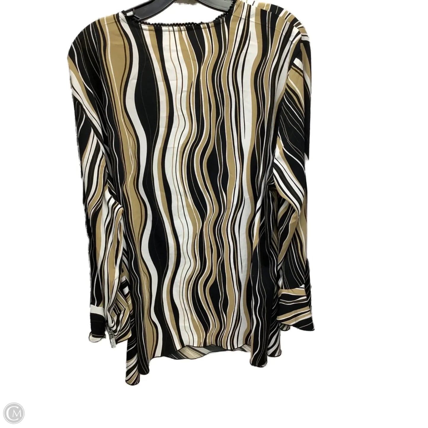 Top Long Sleeve By Cato In Multi-colored, Size: 3x