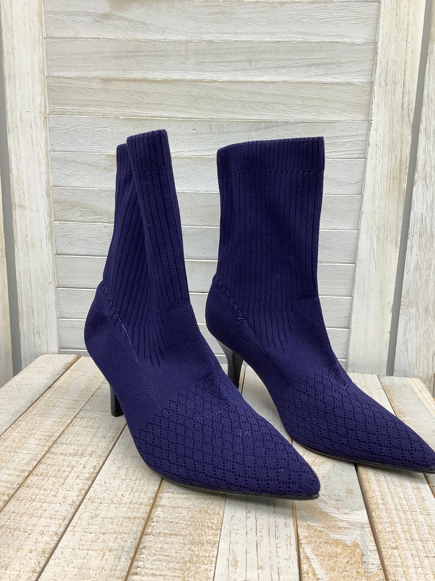 Boots Ankle Heels By Clothes Mentor Size: 6.5