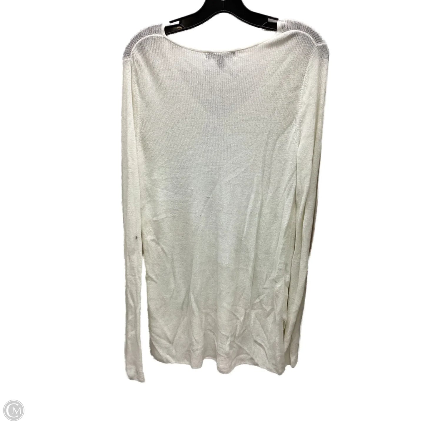 Sweater By Banana Republic In Cream, Size: L