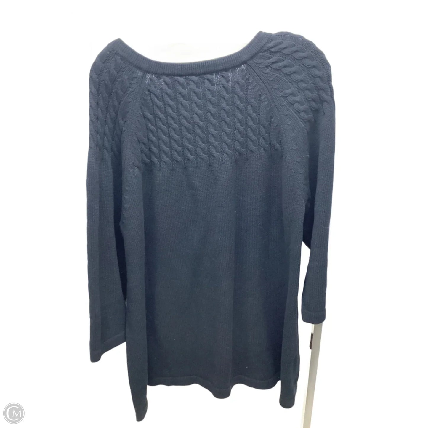 Cardigan By Kim Rogers In Black, Size: 1x