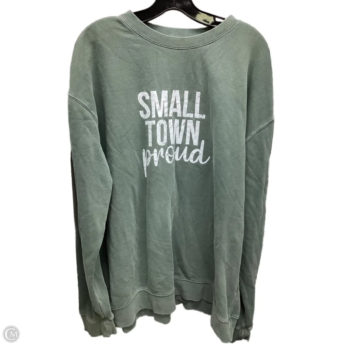 Sweater By Clothes Mentor In Green, Size: Xl