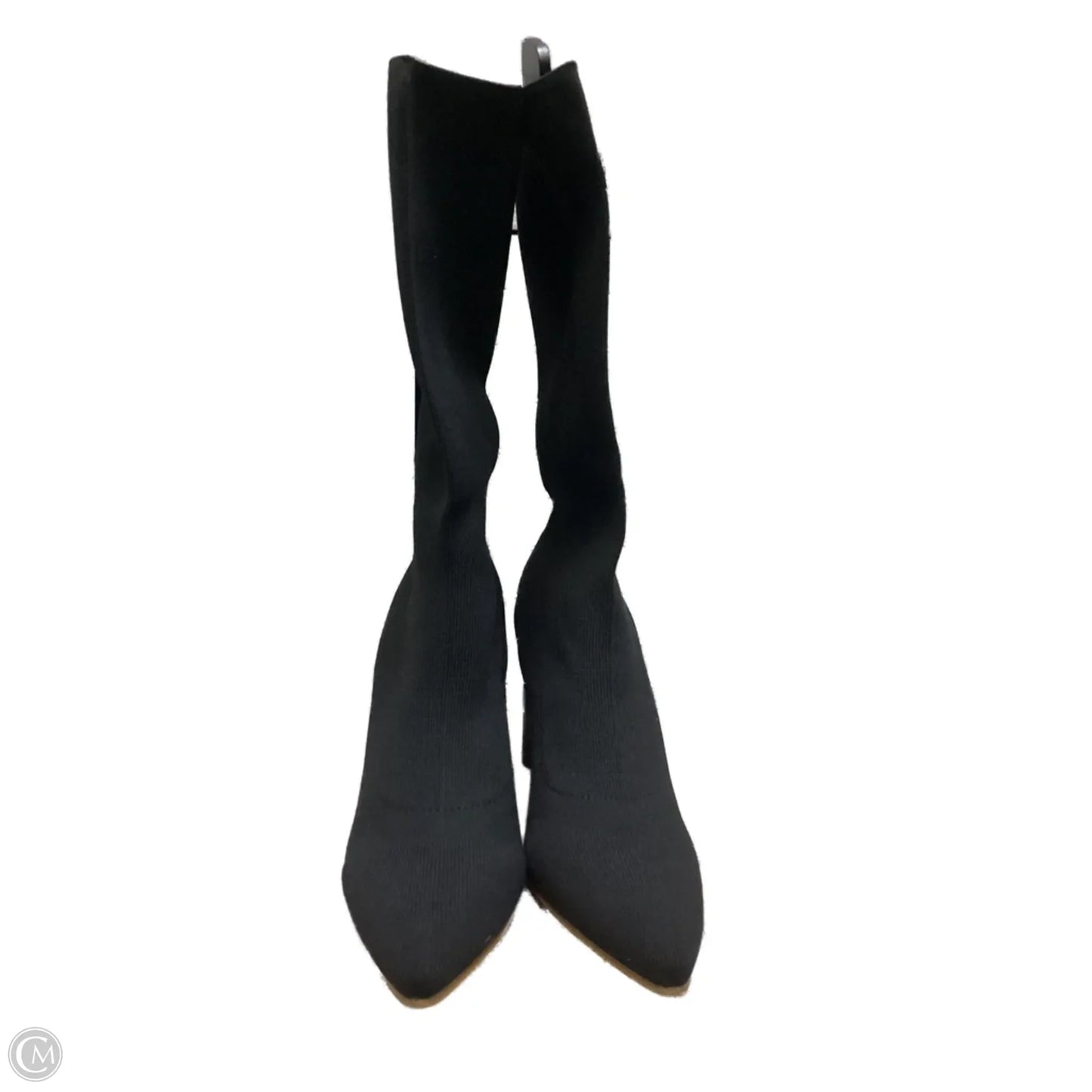 Boots Ankle Heels By Shein In Black, Size: 8