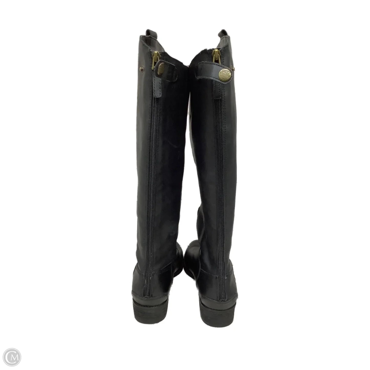 Boots Knee Heels By Sam Edelman In Black, Size: 7.5