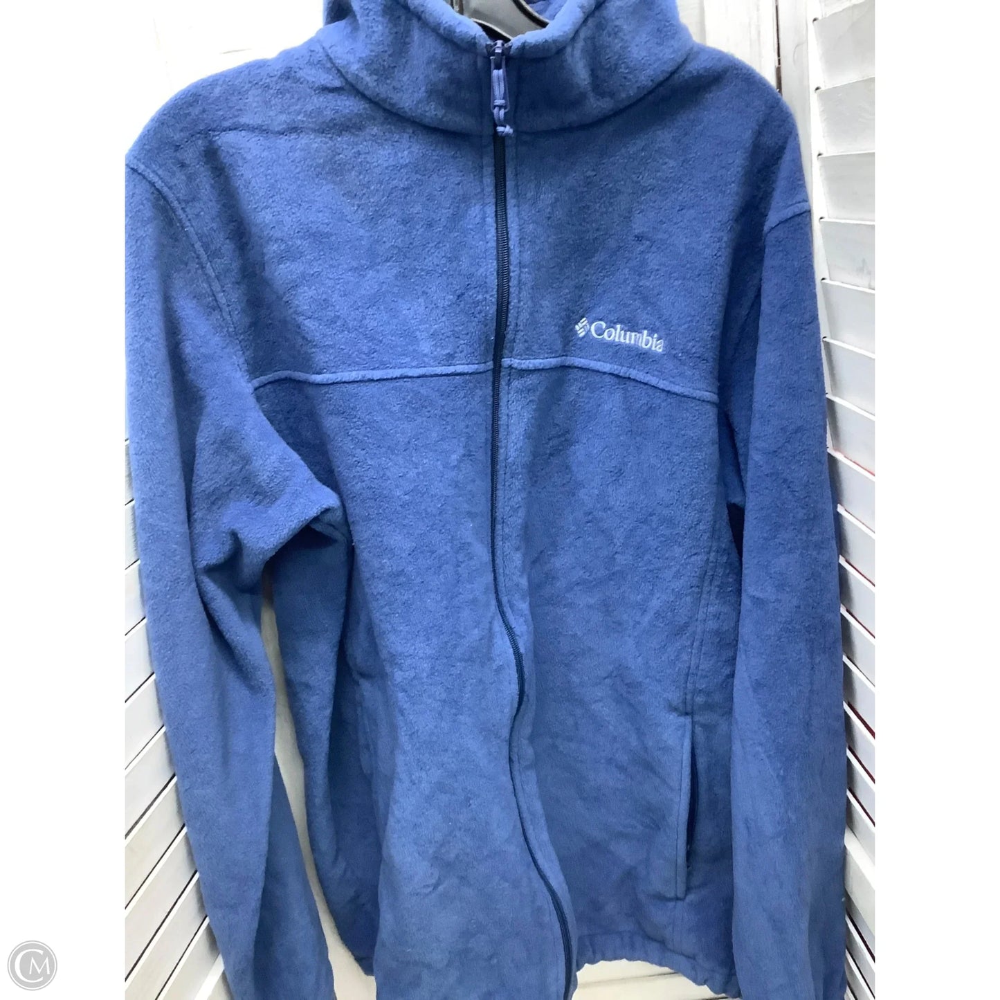 Jacket Fleece By Columbia In Blue, Size: Xl