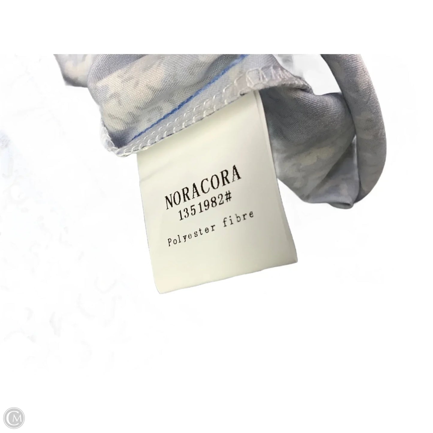 Dress Casual Midi By Clothes Mentor In Blue & White, Size: S