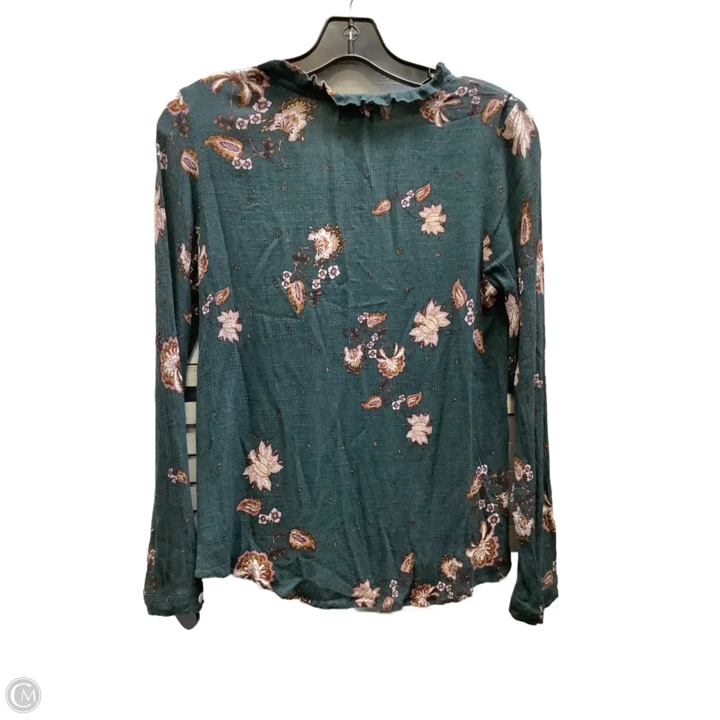Top Long Sleeve By Knox Rose In Multi-colored, Size: S