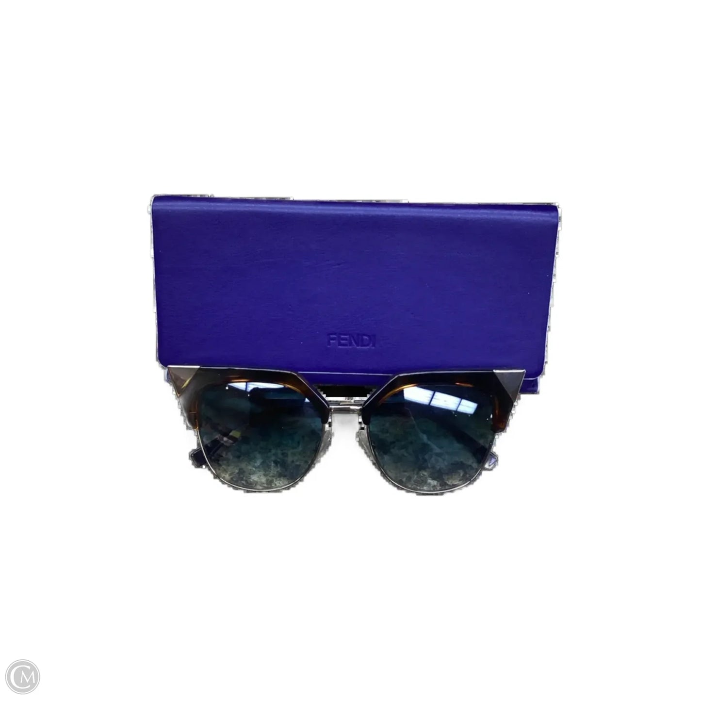 Sunglasses Luxury Designer By Fendi, Size: Medium