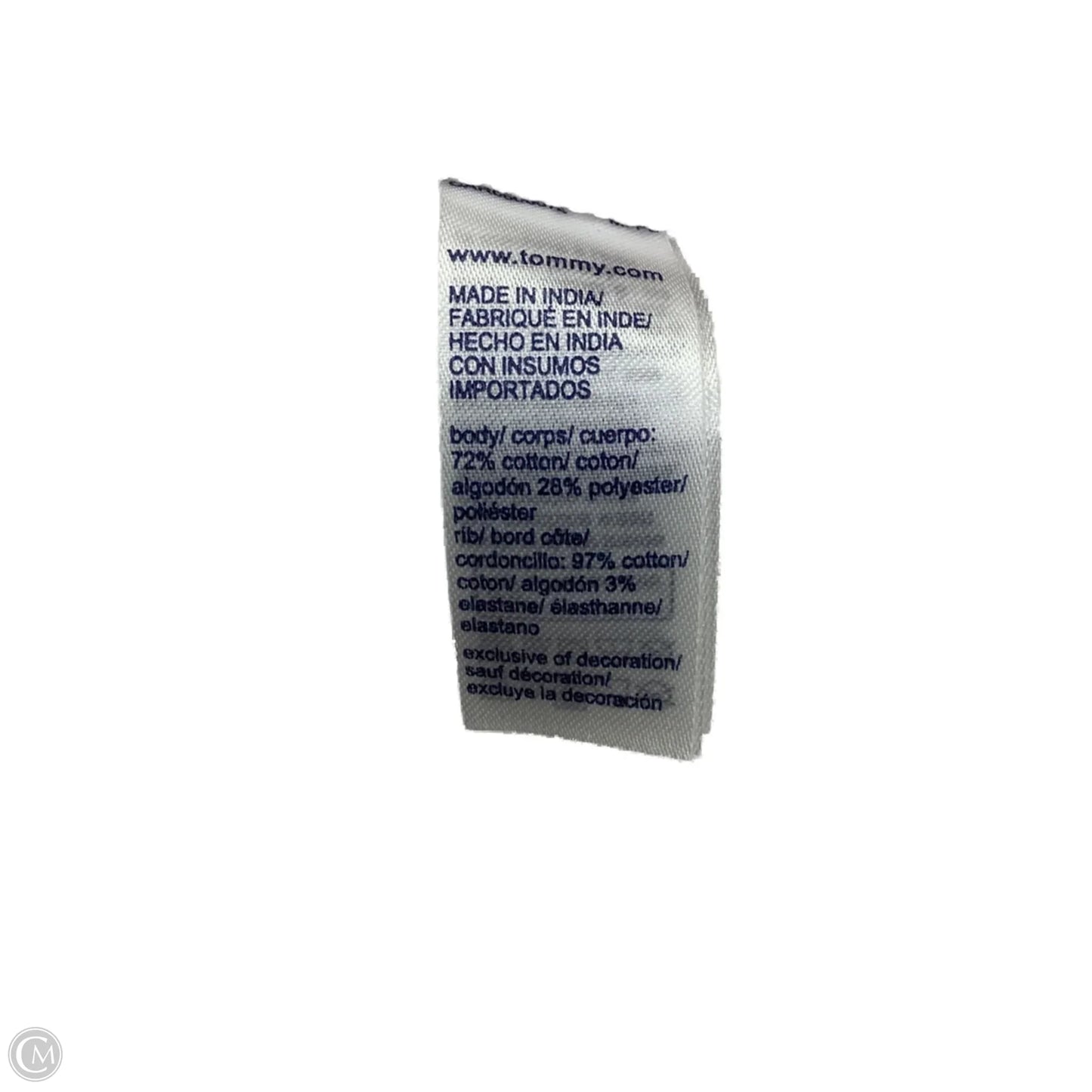 Sweatshirt Crewneck By Tommy Hilfiger In White, Size: Sp