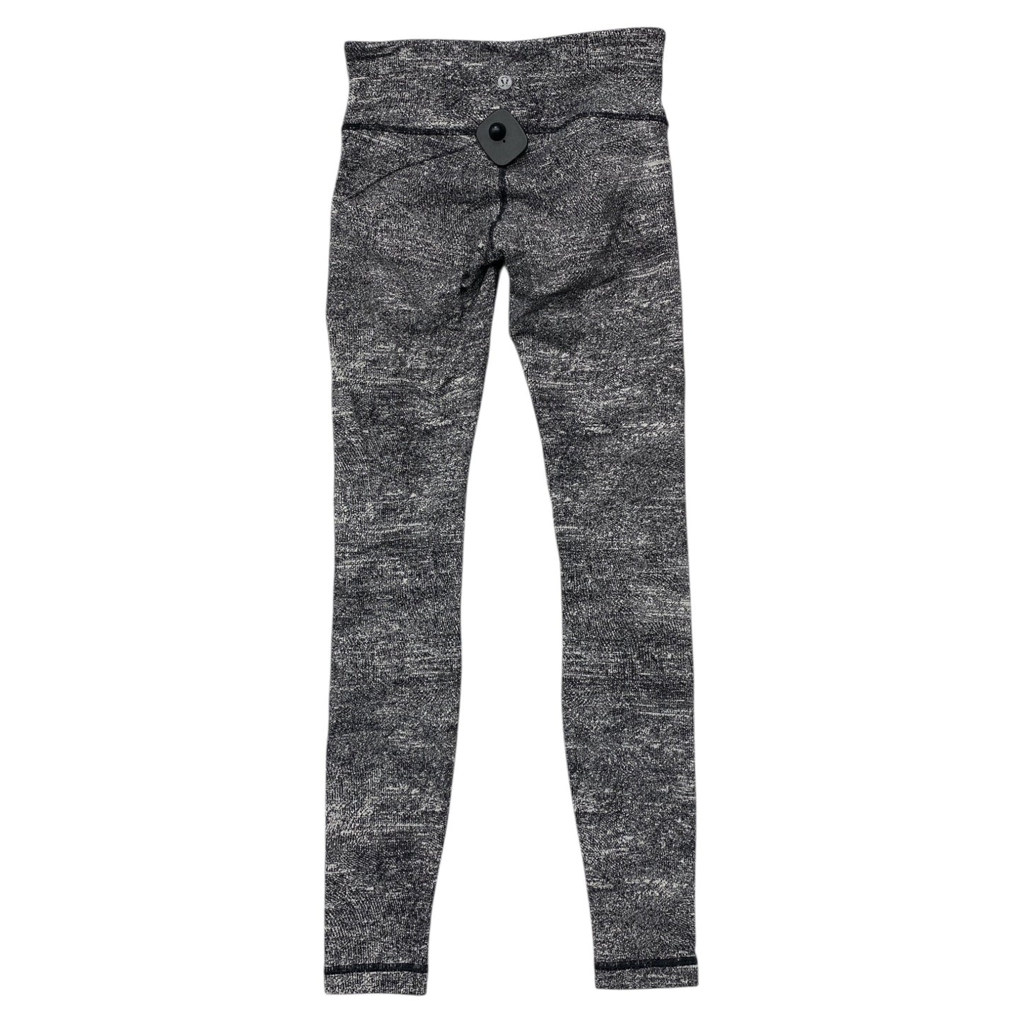 Athletic Leggings By Lululemon In Grey, Size:4