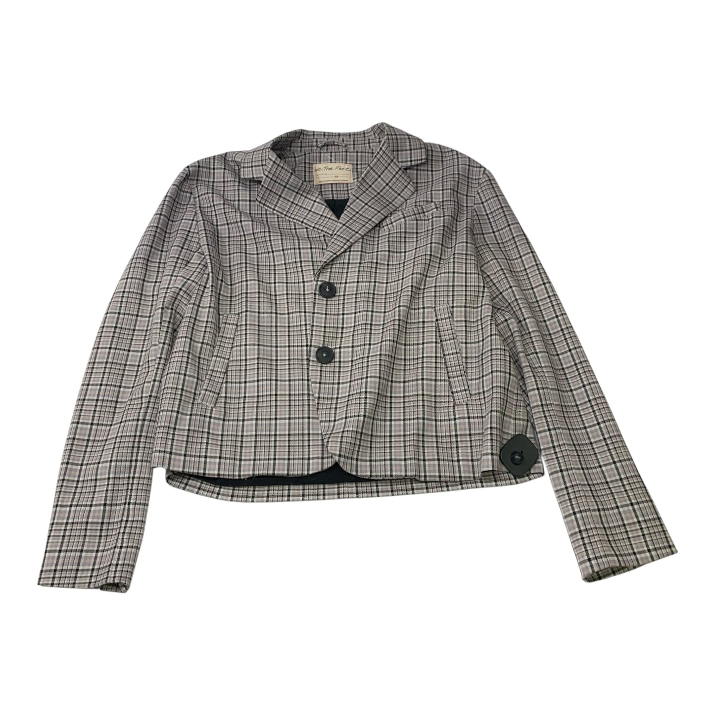 Blazer By We The Free In Plaid Pattern, Size: Xs