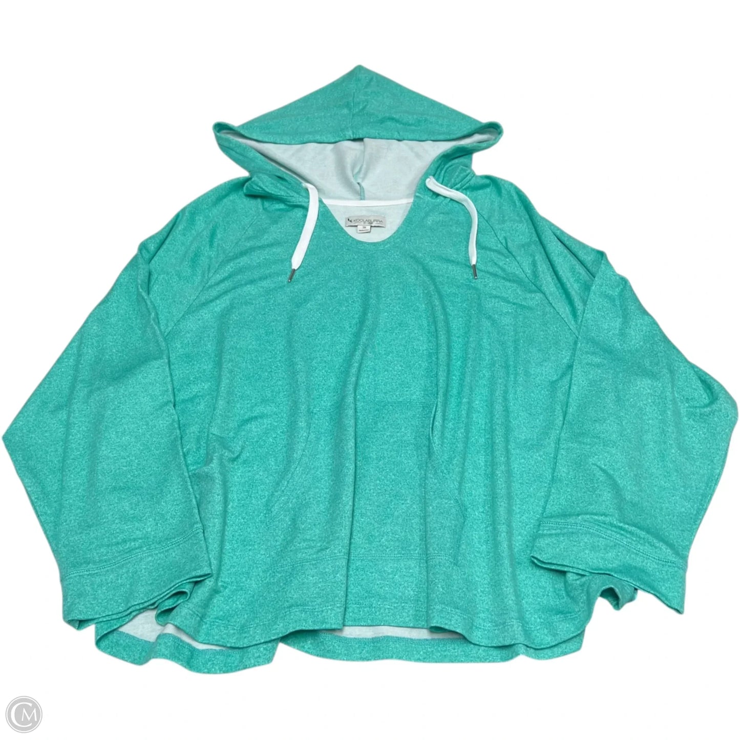 Athletic Top Long Sleeve Hoodie By Koolaburra By Ugg In Blue, Size: 3x