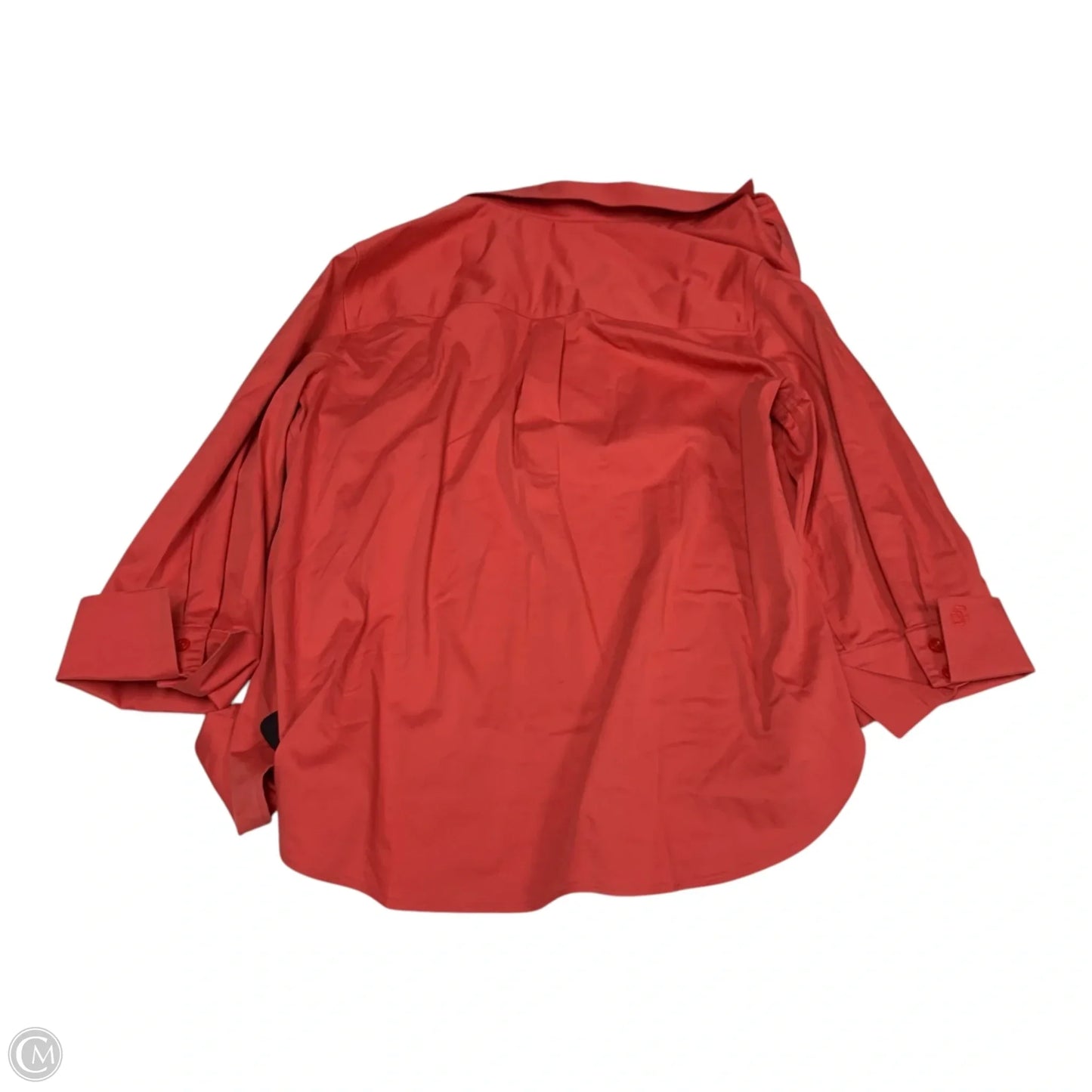 Top Long Sleeve By Chicos In Orange, Size: M