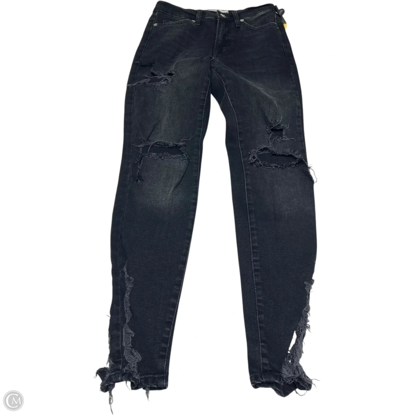Jeans Skinny By We The Free In Black Denim, Size: 0