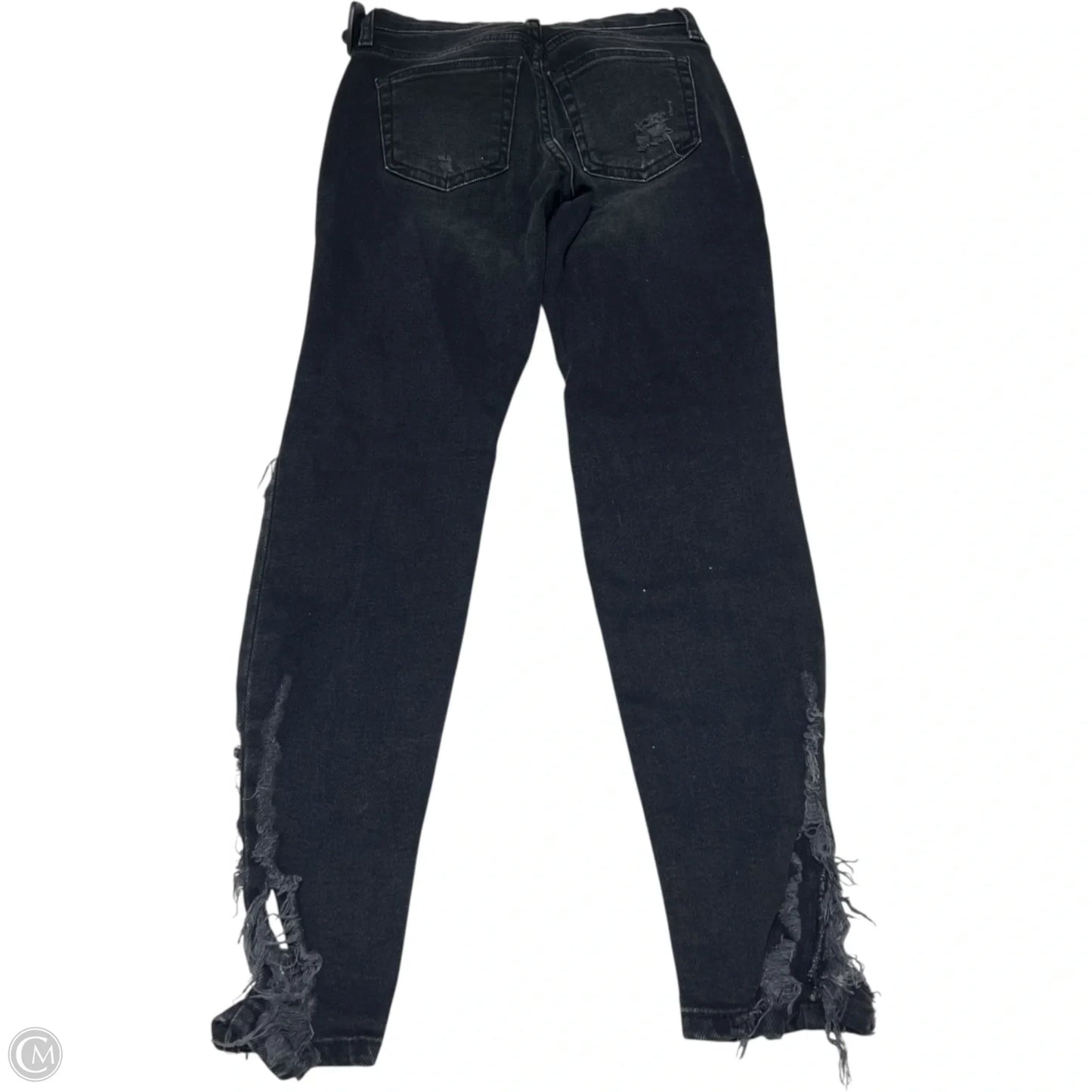 Jeans Skinny By We The Free In Black Denim, Size: 0