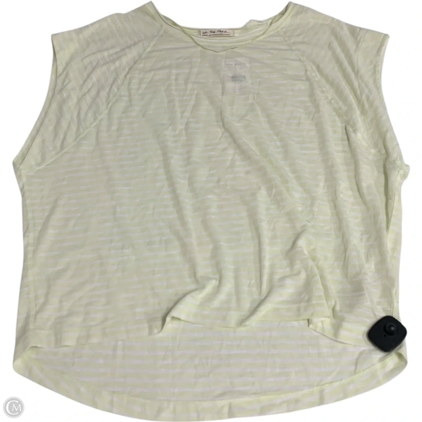 Top Short Sleeve By We The Free In Yellow, Size: M