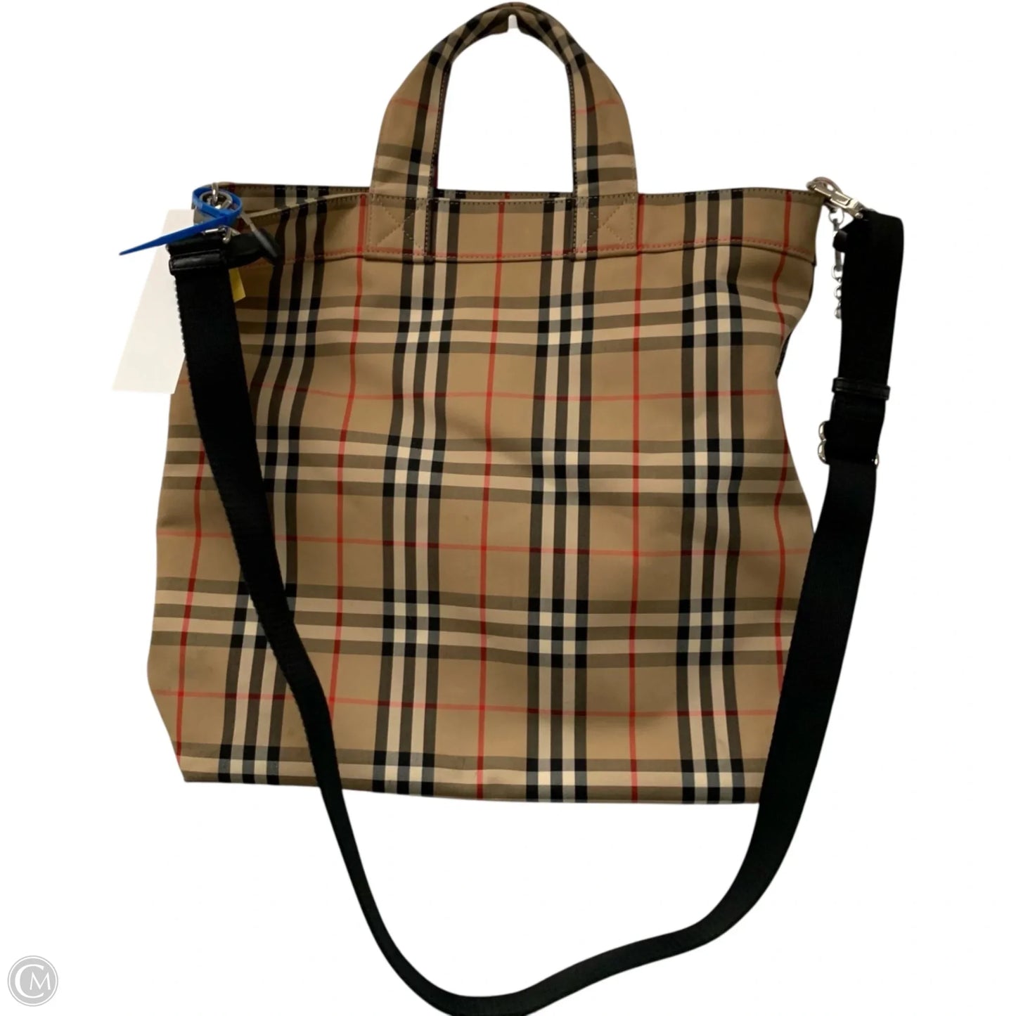 Tote Luxury Designer By Burberry, Size: Medium