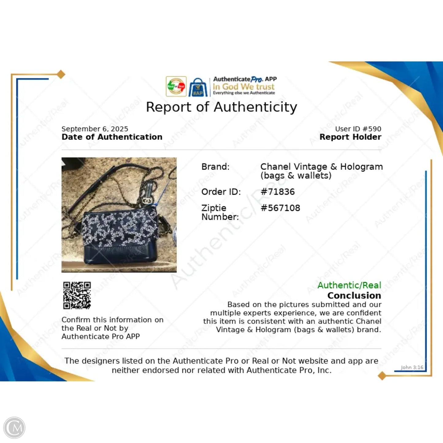 Handbag Luxury Designer By Chanel, Size: Small