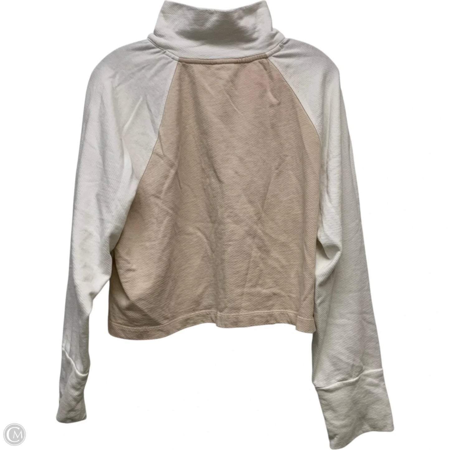 Sweatshirt Collar By Pilcro In Peach, Size: Xl