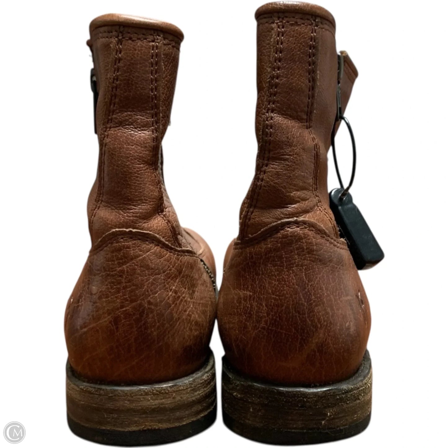 Boots Designer By Frye In Brown, Size: 7