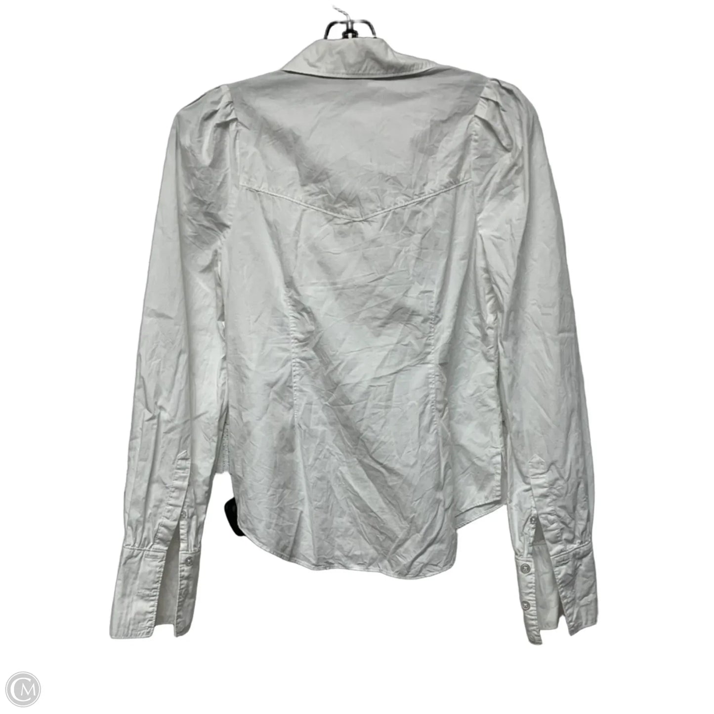 Top Long Sleeve By Veronica Beard In White, Size: Xs