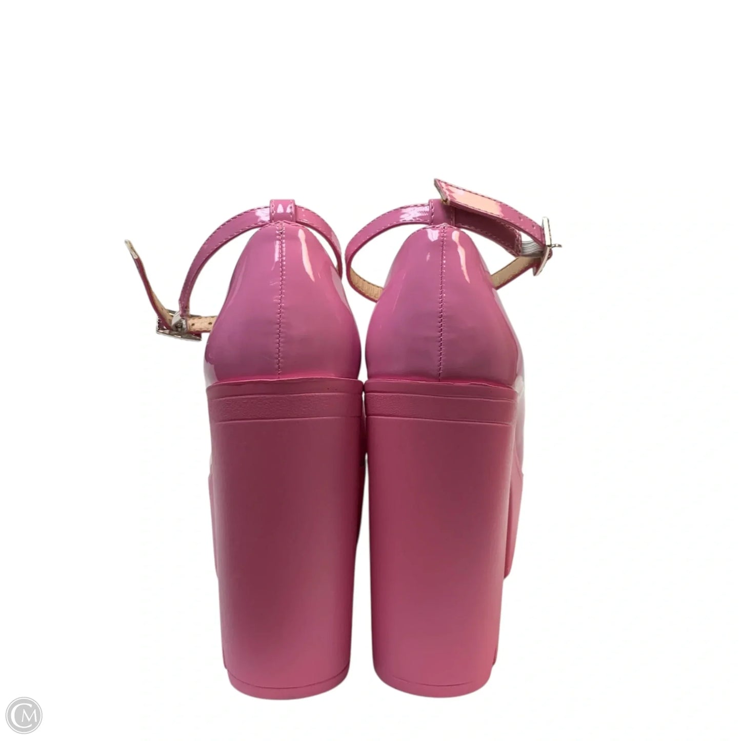 Shoes Heels Block By McKoine In Pink, Size: 9.5