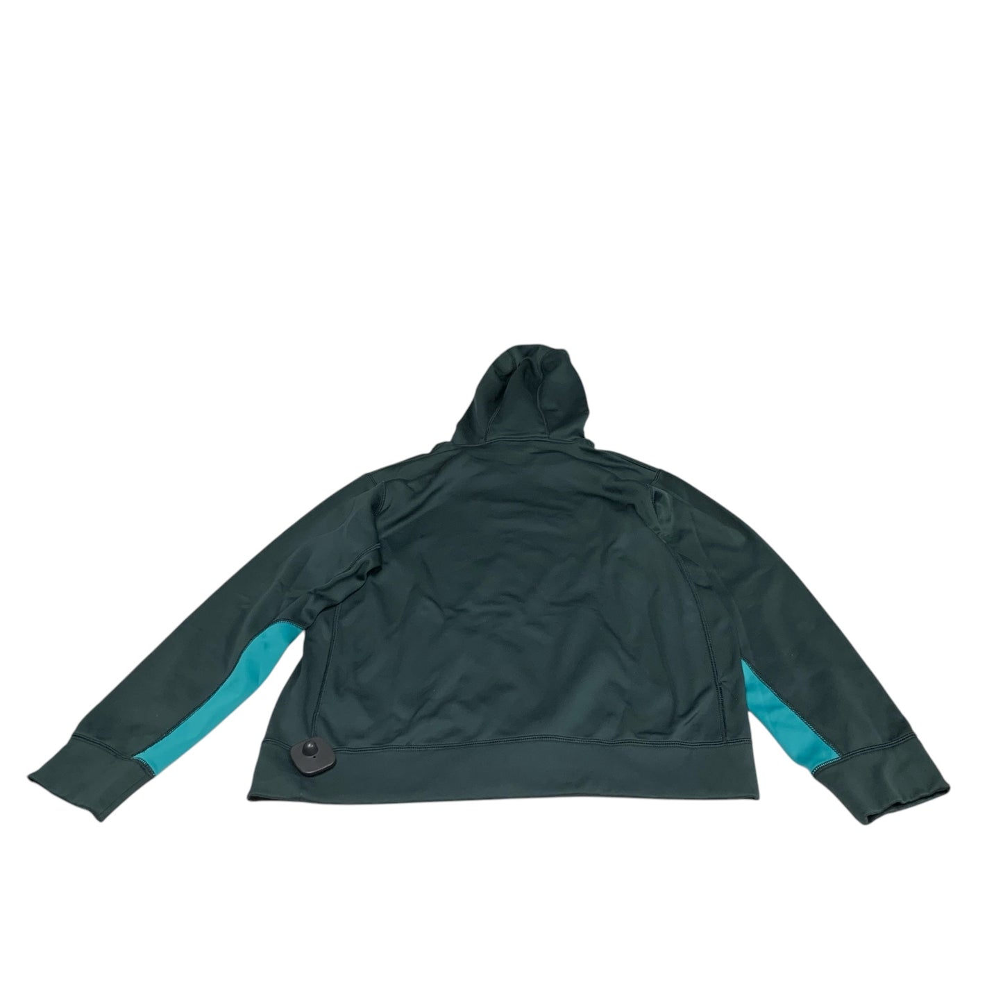 Athletic Sweatshirt Hoodie By Nike Apparel In Grey, Size: M