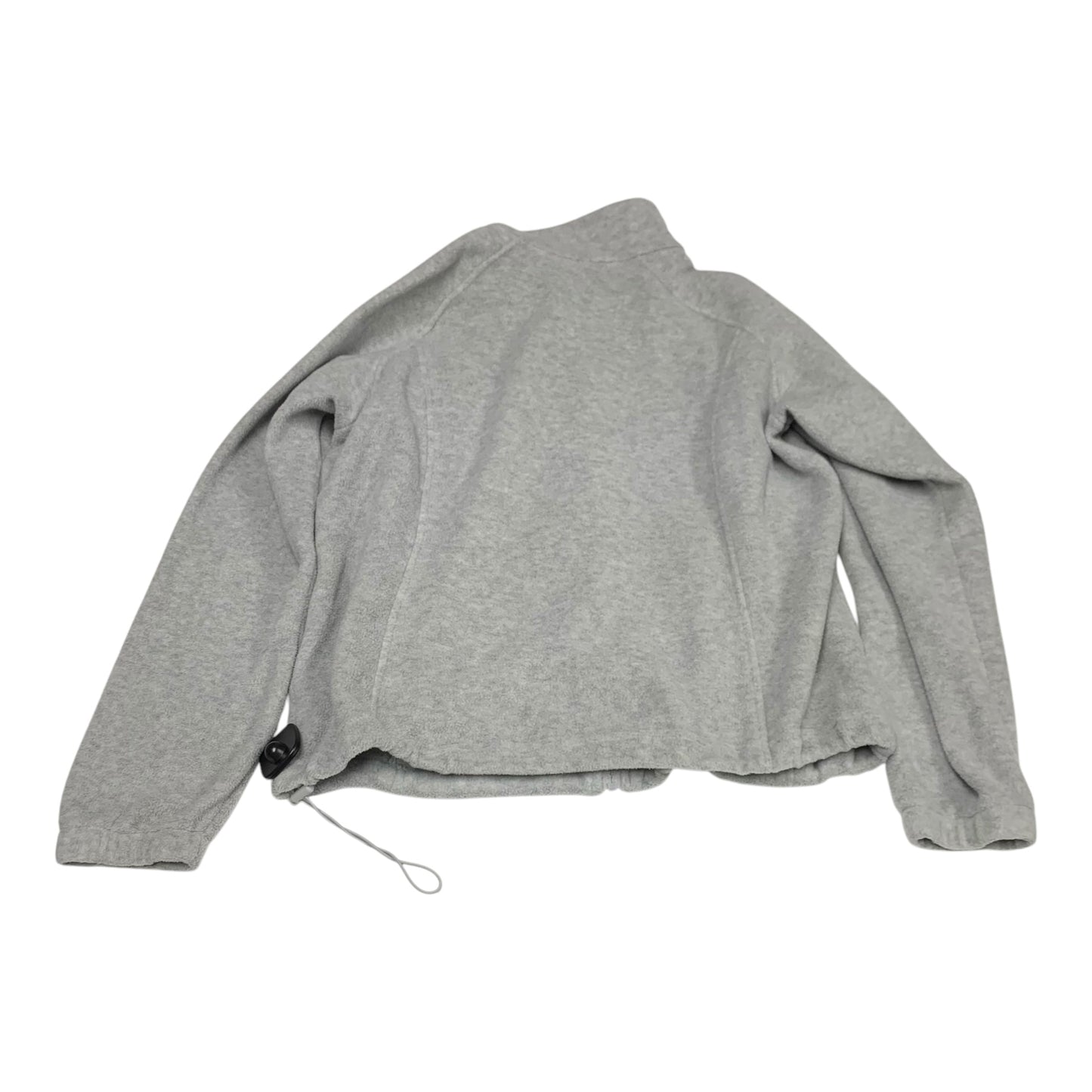 Jacket Fleece By Columbia In Grey, Size: Xl