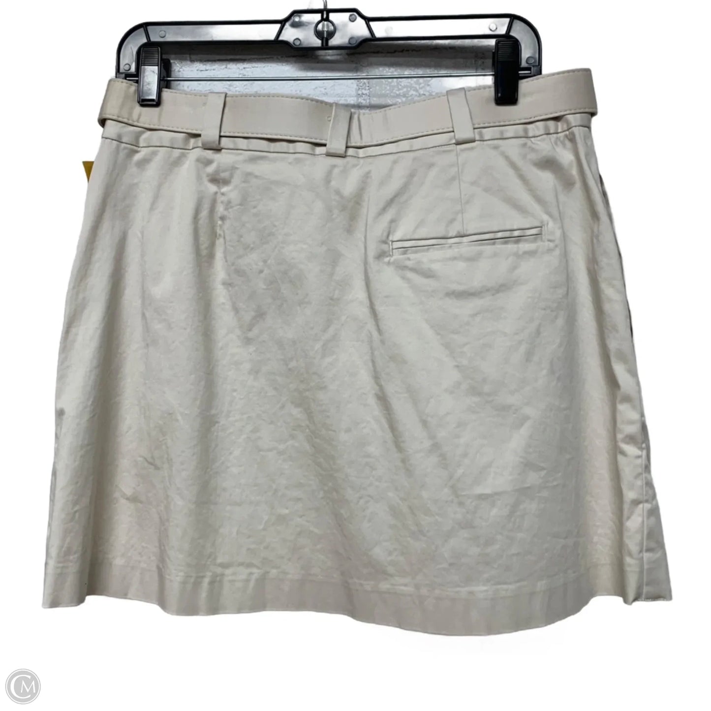 Skirt Mini & Short By Banana Republic In Cream, Size: M