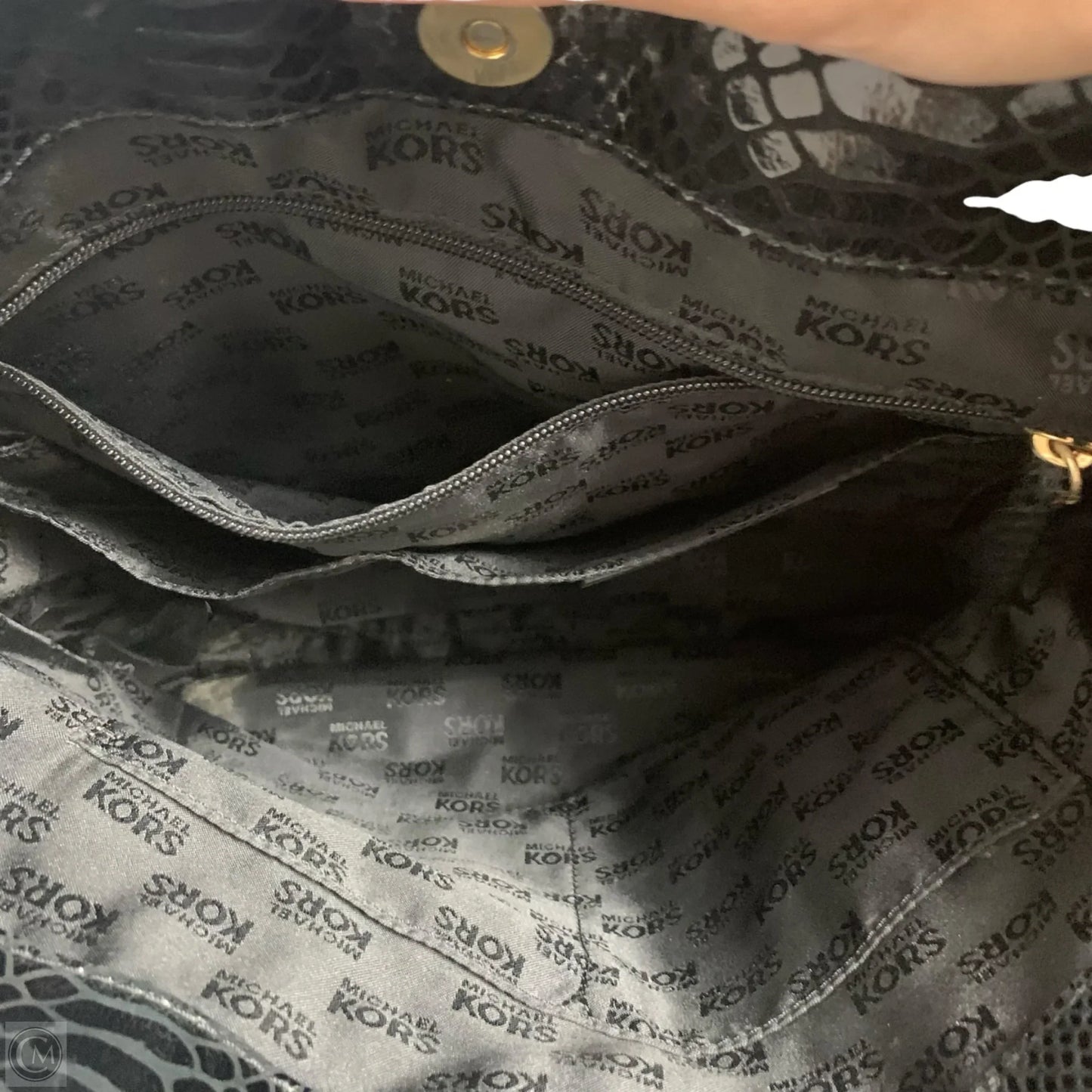 Handbag Designer By Michael Kors, Size: Medium