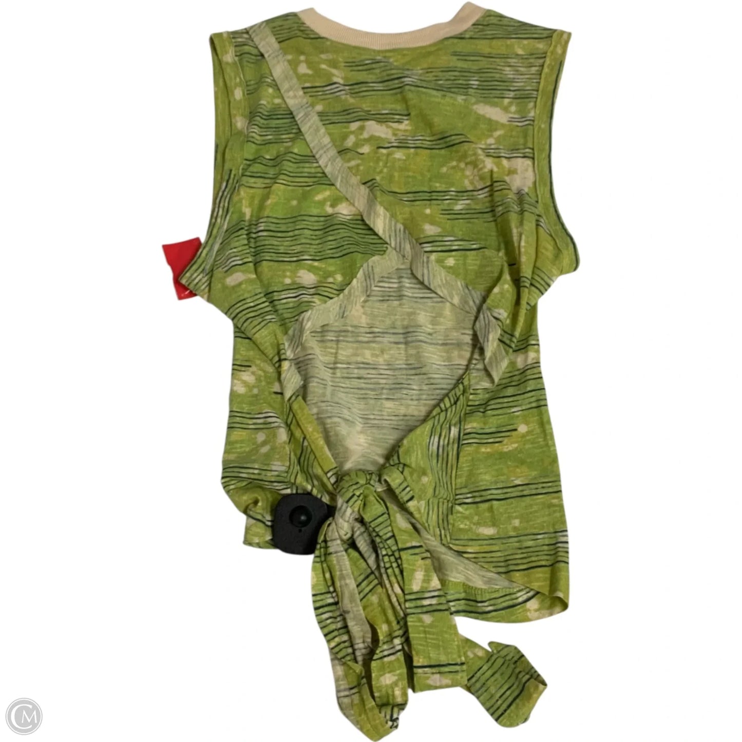 Top Sleeveless By Pilcro In Green, Size: M