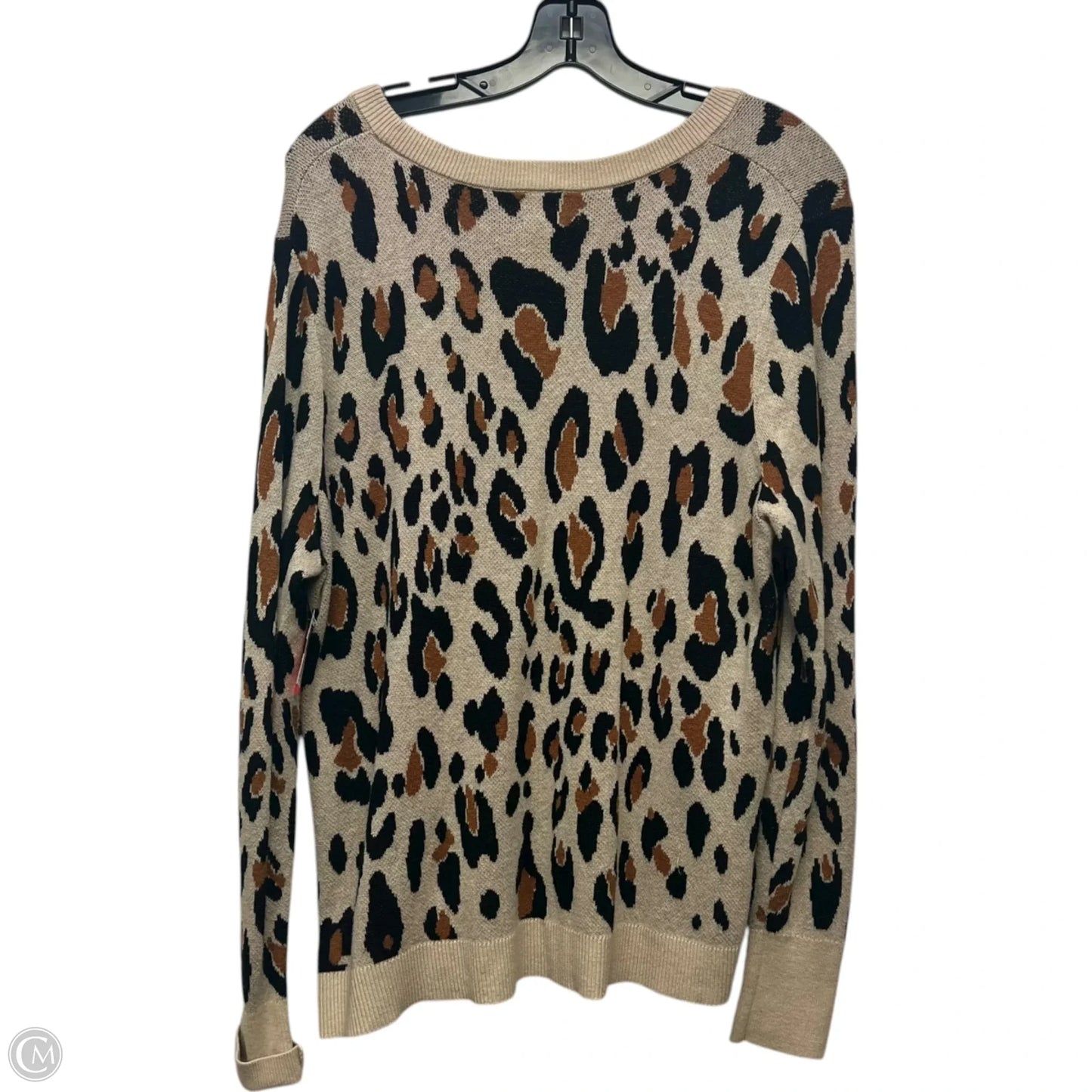 Sweater By A New Day In Animal Print, Size: Xxl