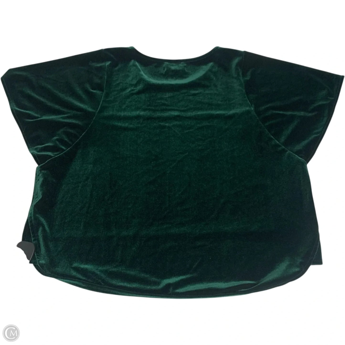 Top Short Sleeve By Madewell In Green, Size: M