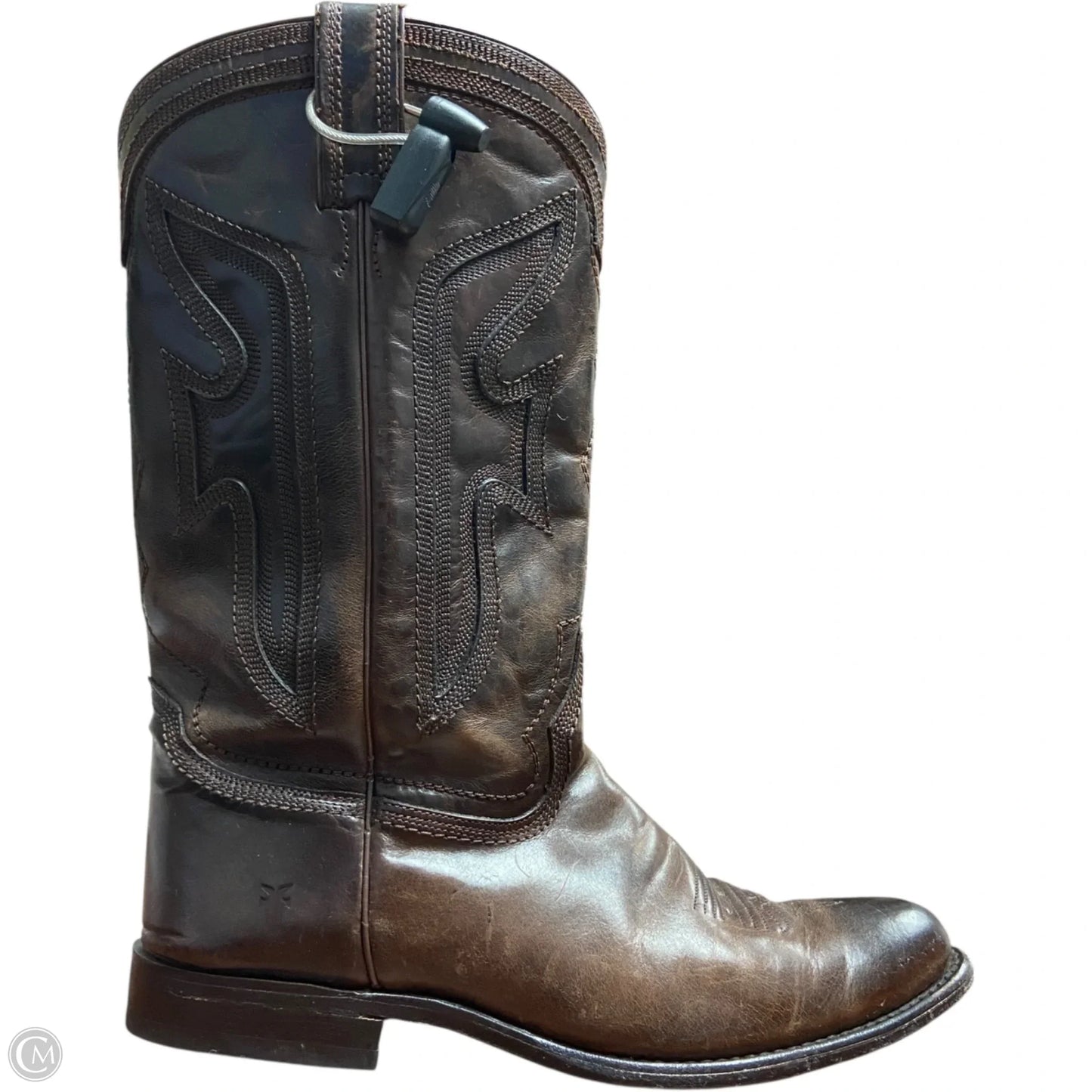 Boots Designer By Frye In Brown, Size: 10