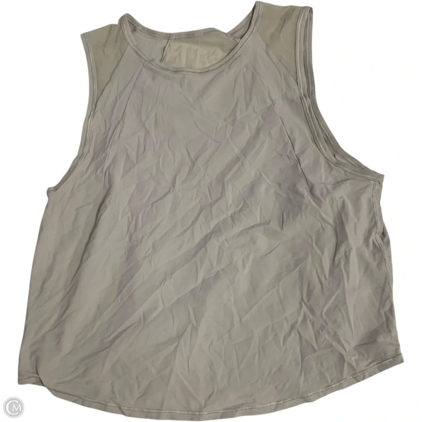 Athletic Tank Top By Lululemon In Beige, Size: S
