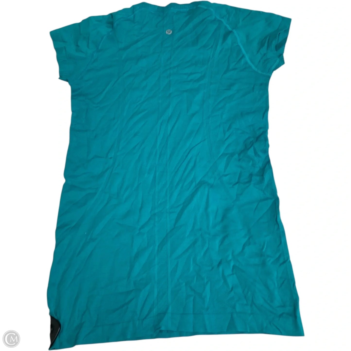 Athletic Top Short Sleeve By Lululemon In Blue, Size: M