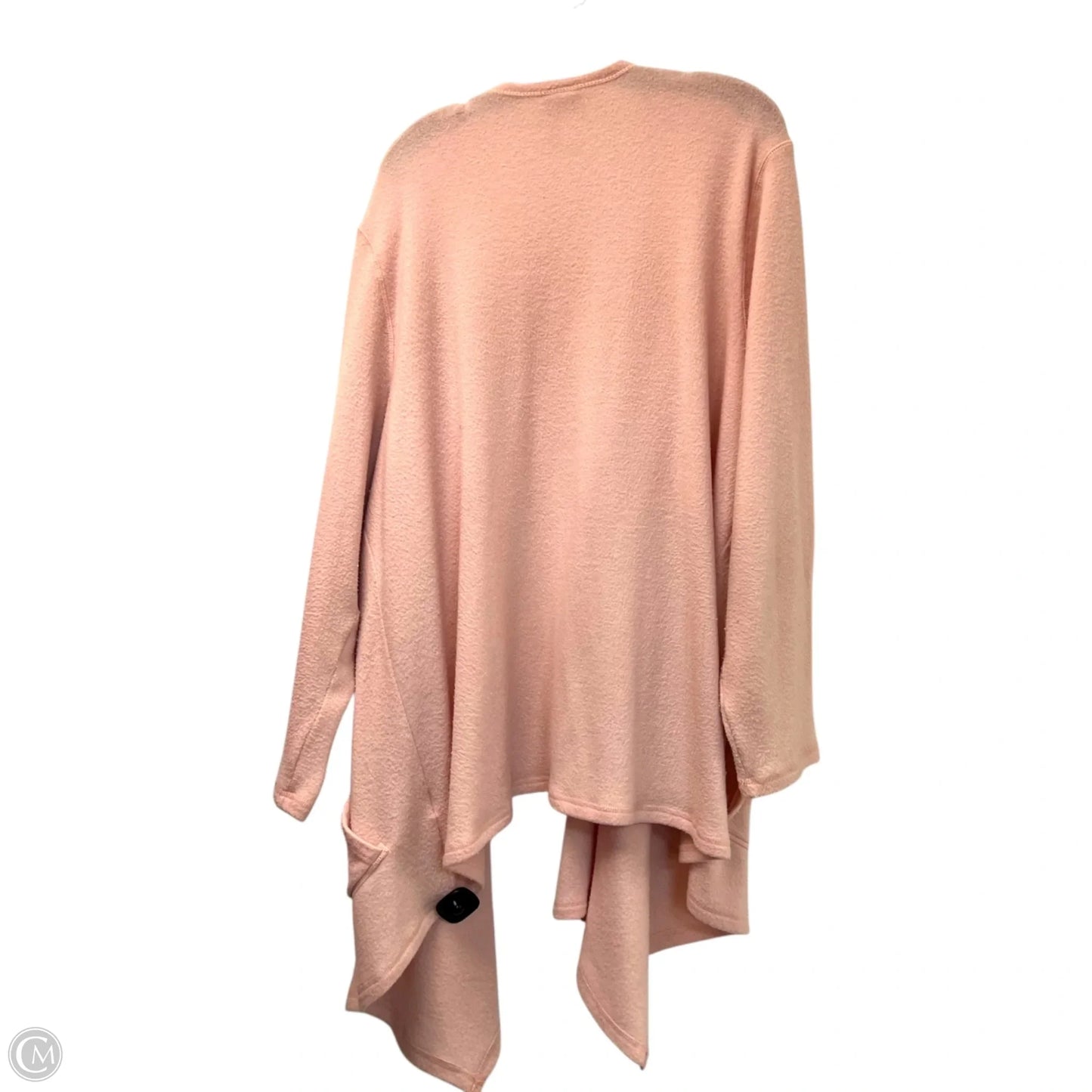 Sweater Cardigan By Ruby Rd In Pink, Size: 2x