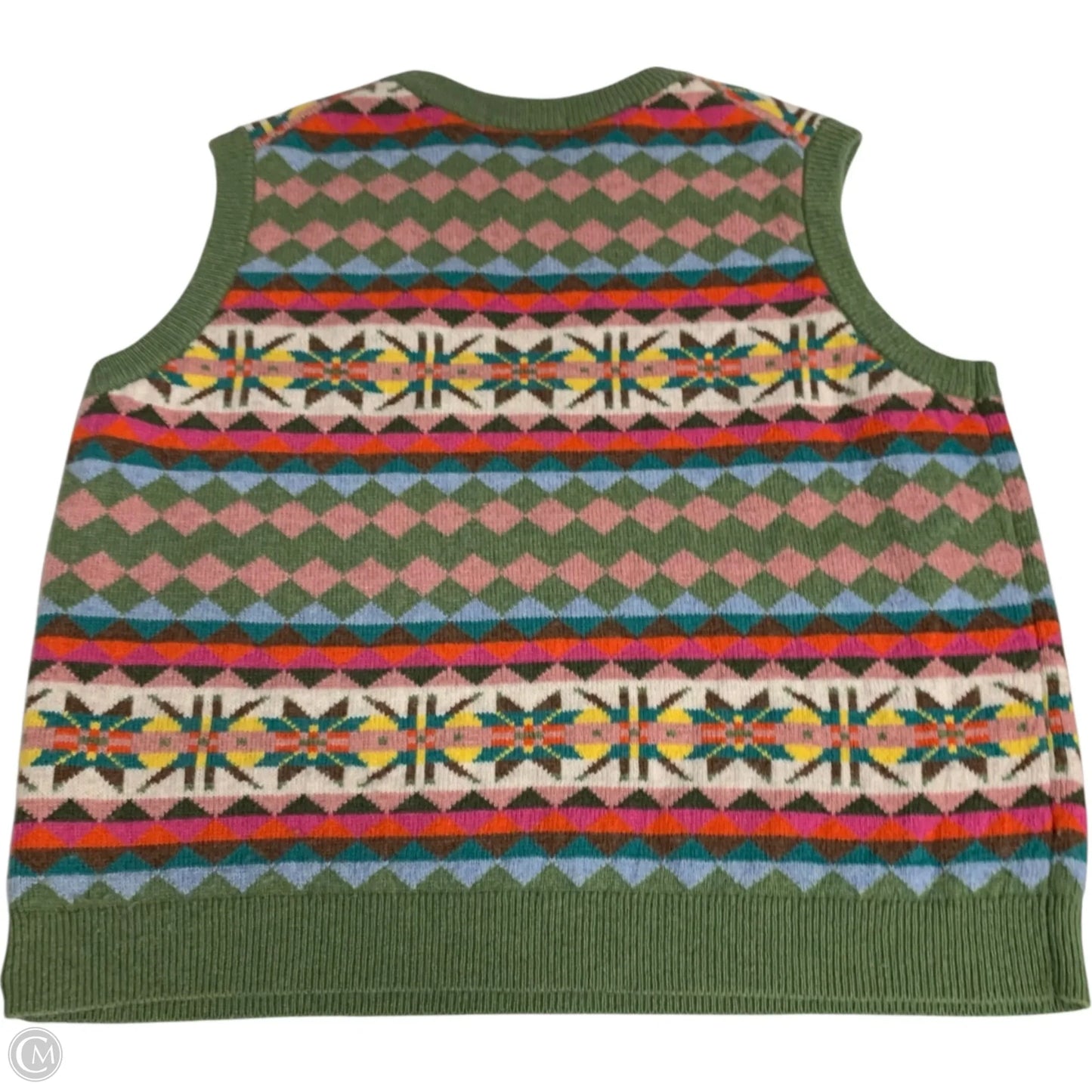 Vest Sweater By Boden In Green, Size: L